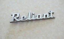 Reliant Badge - Regal Supervan 3 Saloon Super van III 21e 3/30 3/25 Chrome 