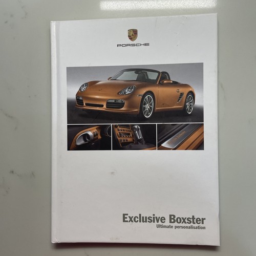 Porsche boxster exclusive - boxster,