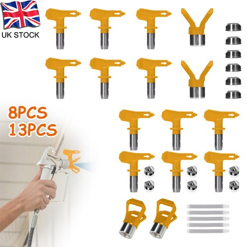 13x airless spray gun tips - spray,