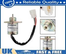 Fuel Shut Off Solenoid Shutdown For Kubota Yanmar SA-4569-T 17454-60010 12V AS