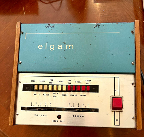 Vintage elgam analogue drum - analogue,