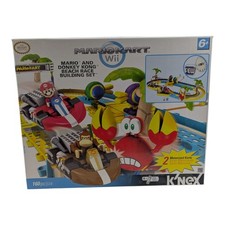 K'NEX Mario Kart Wii Mario & Donkey Kong Beach Race Building Set (KN)