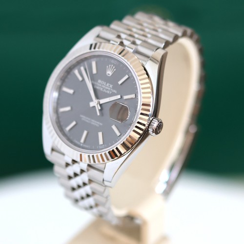 Rolex datejust 41mm rhodium - 41mm,