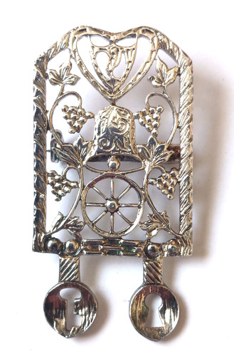Sterling silver welsh love - silver,