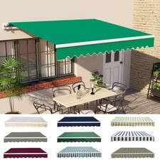 Patio DIY Manual Awning Garden
