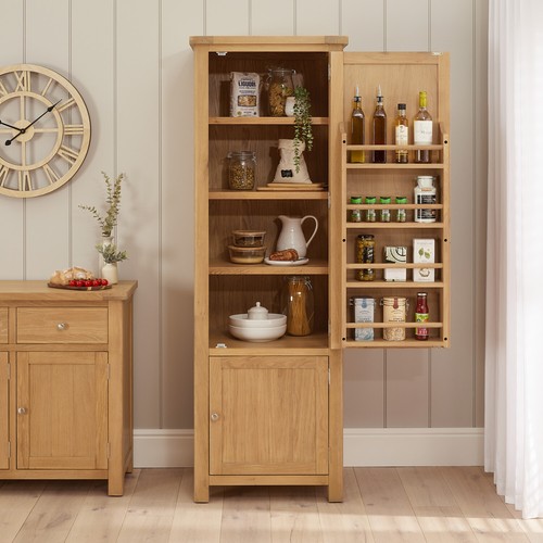 Pantry cupboard marbury - cupboard, oak