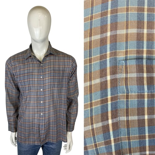 Vintage 70s checked shirt - vintage,