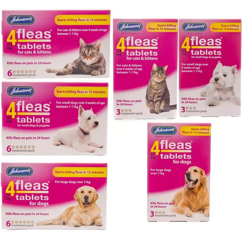 Johnsons vet 4fleas tablets - 4fleas,