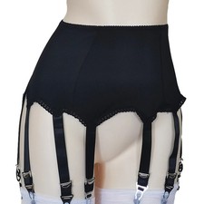 High Waist Garter Belt 8 Straps Suspender Belt Garters for Stockings Sexy Lady