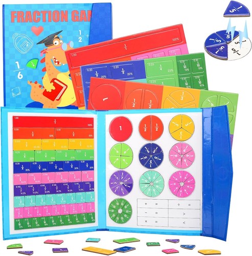 Magnetic fraction maths book - maths,