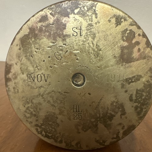 Wwi german trench art shell - wwi,