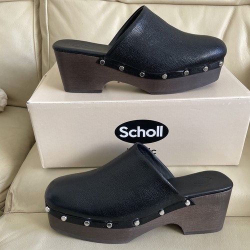 Scholl halley clogs size - halley,