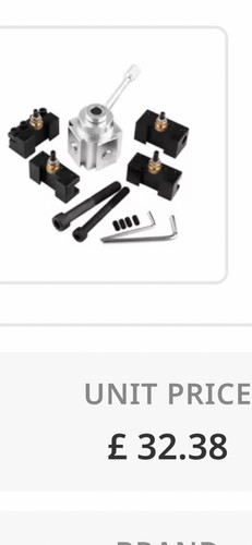Quick change lathe head tool - quick,
