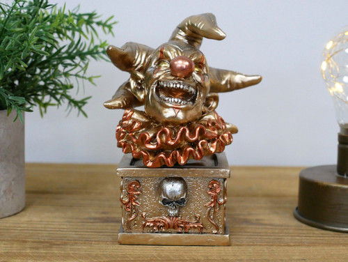 Steampunk wobbly head jester - steampunk,
