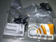 BMW X5 E70 & LCI Rear Bumper Set Of Mounted FIXING Parts GENUINE 51122413989