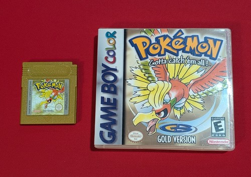 Pokémon gold version - gold,