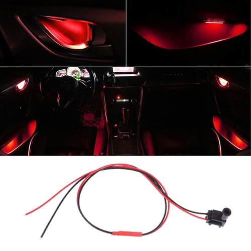 Car door led handle - door,