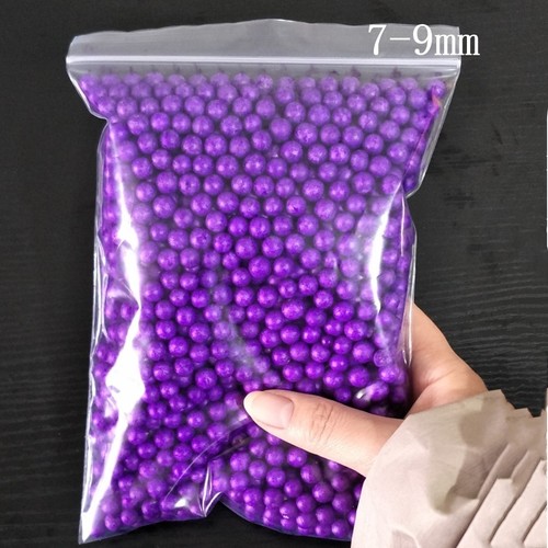 8mm colorful mini foam - 6-8mm, beads