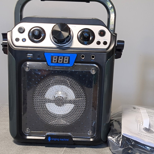 Singing machine portable - singing,