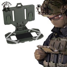 Tactical MOLLE Phone Pouch Case Folding Navigation Board Holder for Airsoft Vest
