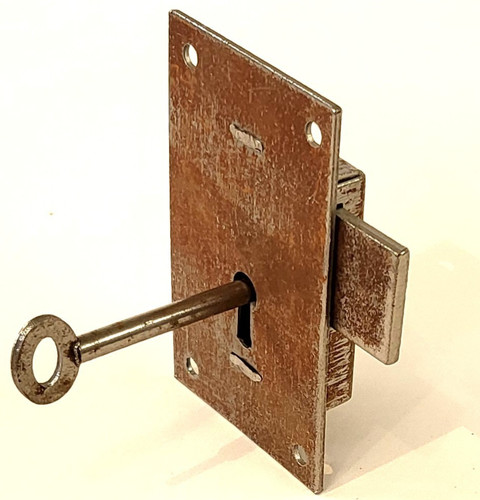Steel straight cupboard door