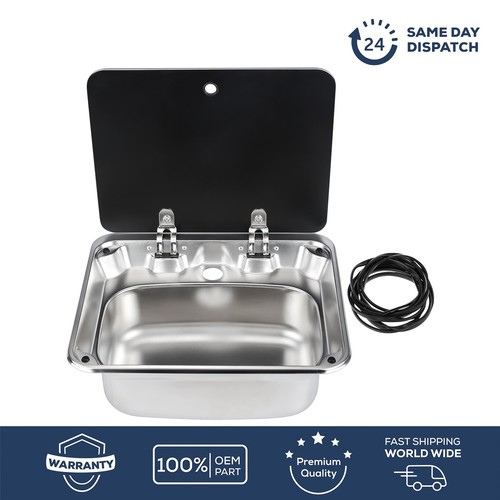 Stainless steel sink - sink, w/