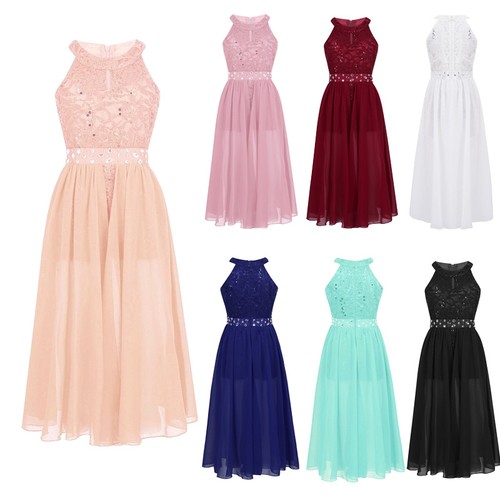 Girls sleeveless floral lace - sleeveless,