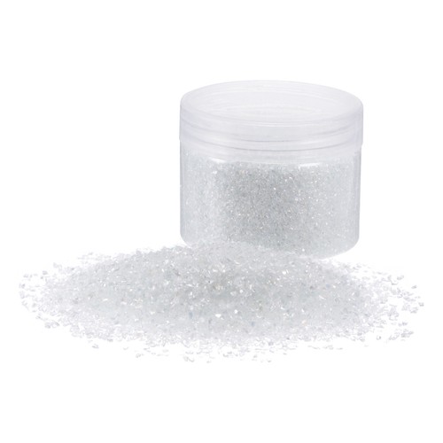 200g crushed glass chips 3mm - 200g, 1-3mm