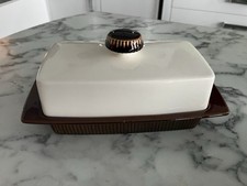 Poole Pottery Lidded Butter
