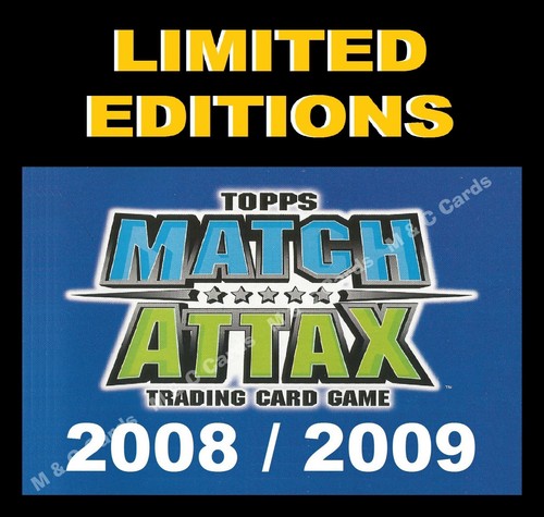 Match attax 2008 - match, 08/09
