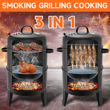 BBQ Barbecue Charcoal Smoker 3