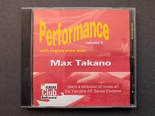 Yamaha Electone AR 100/80 Max Takano Performance Floppy Disk