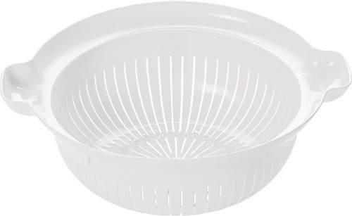 Large 30cm plastic colander - 30cm,