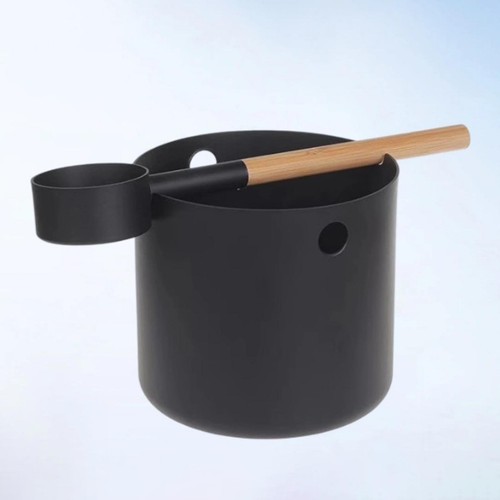 Sauna bucket and ladle barrel - and,