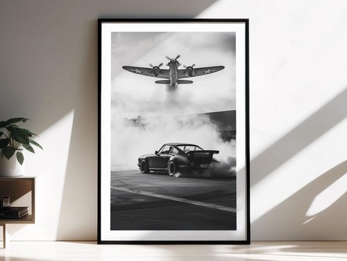 Porsche 964 turbo - 964, print