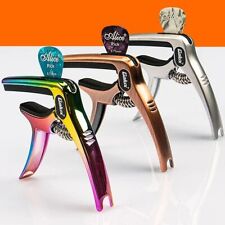 Guitar Capo with Pick Holder String Pin Puller for Acoustic Electric Guitar