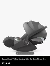 Cybex Platinum Cloud T I-Size Baby Car Seat Mirage Grey