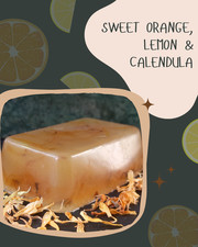 Moor & Vale Organic Soap Making Kit - Sweet Orange, Lemon & Calendula Flower 