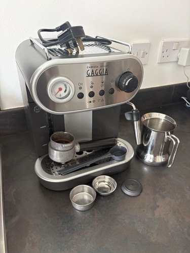 Gaggia carezza grey - grey, stainless