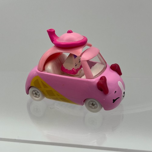 Shopkins cutie car pink teapot - cutie,