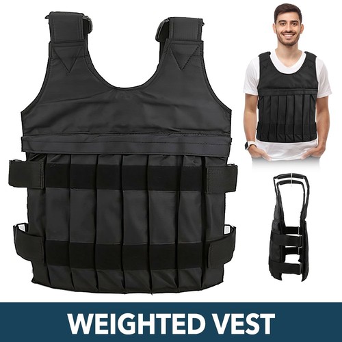 20kg adjustable weighted vest - 20kg,