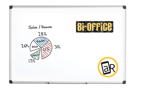 Whiteboard with aluminium - whiteboard,