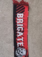 2 Side Ultras Brigate Rossonere Grand AC Milan FC Football Scarf Bufanda Sciarpa