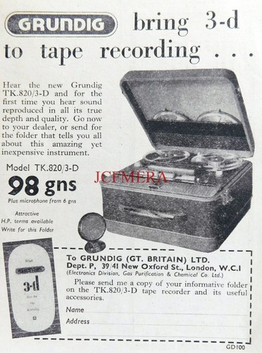 Grundig 820 d - grundig, 'tk.820/3-d'