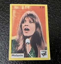 Melanie Safka Rookie Card 1971 Vlinder E 59 Match Cover 1973 Woodstock Singer