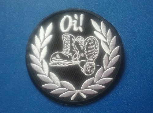 Skinhead sew iron on - sew, patch