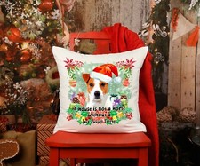 A House Is Not A Home Without Jack Russell Terrier Cushion Cover Xmas Present