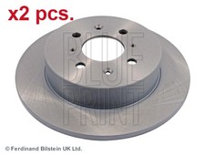 X2 PCS REAR BRAKE DISC ROTORS
