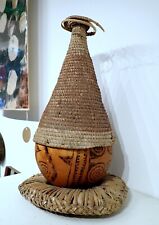 Papua Diba Gogadala man’s hat Woven Ceremonial Hat Eastern Tribal art
