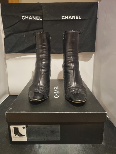 Chanel short boots black - short,